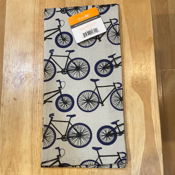 Designer Bicycle Kitchen Towel - Picture 1 of 1